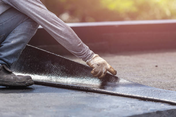 Professional Exterior Waterproofing technician working in DuPont, WA